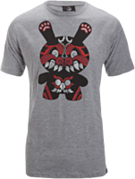 KidRobot - Red Demon Dunny Male T-Shirt by Jesse Hernandez 1